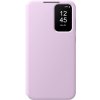 Pouzdro a kryt na mobilní telefon Samsung Galaxy A35 Flipové Smart View Lavender EF-ZA356CVEGWW