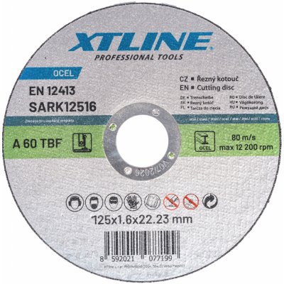 XTline Kotouč řezný na ocel | 230x3,0x22,2mm – Zboží Mobilmania