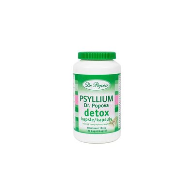 Psyllium Detox Dr. Popov 120 kapslí