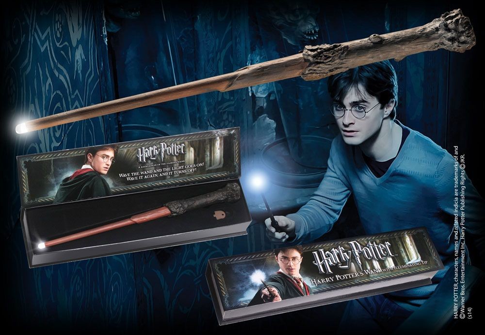 Noble Collection Harry Potter Svítící kouzelnická hůlka Harry Potter