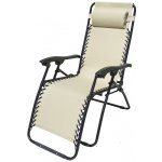 RojaPlast Zahradní relaxační křeslo AN2320 OXFORD béžové – Sleviste.cz