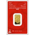 Argor-Heraeus zlatý slitek Rok Hada 2025 5g – Zboží Mobilmania