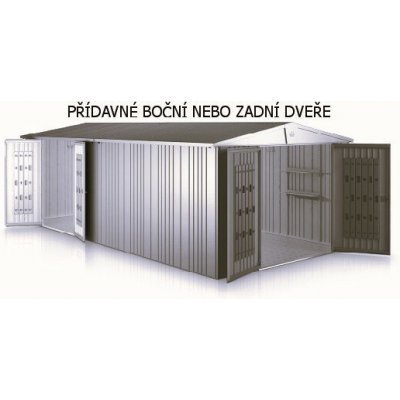 Biohort Europa dodatečné dvoukřídlé dveře tmavě šedé 24001 – Hledejceny.cz