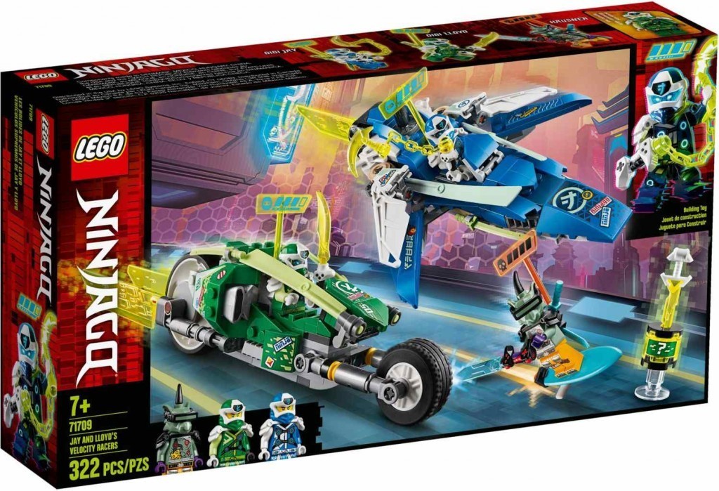 LEGO® NINJAGO® 71709 Rychlá jízda s Jayem a Lloydem