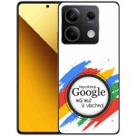 mmCase na Xiaomi Redmi Note 13 5G - muž ví všechno bílé pozadí – Zboží Živě