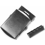 Prima-obchod Kovová spona na opasek průvlek 30 mm s koncovkou, barva 3 nikl černý – Hledejceny.cz