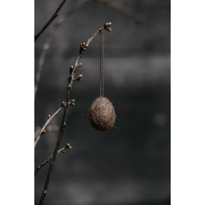 Velikonoční vajíčko Ullas Brown 3 cm Storefactory Scandinavia – Hledejceny.cz