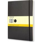Moleskine XL, měkké desky čtverečkovaný černý – Sleviste.cz