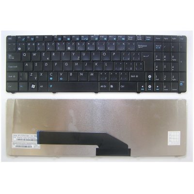 česká klávesnice Asus F52 F90 K50 K51 K70 K72 N51 X5 černá CZ - design 1 – Zboží Mobilmania