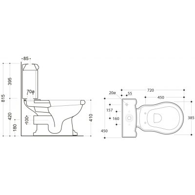 Sapho RETRO 101301 – Zboží Dáma