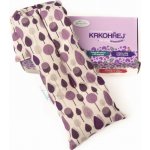 Lavandia Nahřívací polštářek Krkohřej Les fialový 46x14 – Zboží Dáma