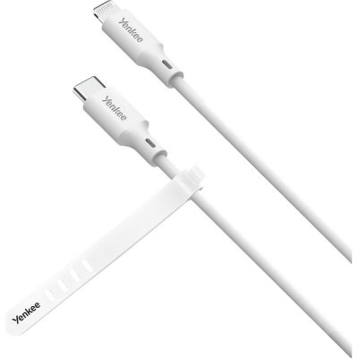 Yenkee YCU 635 WH SILIC MFi - USB C, 1,5m – Zboží Mobilmania