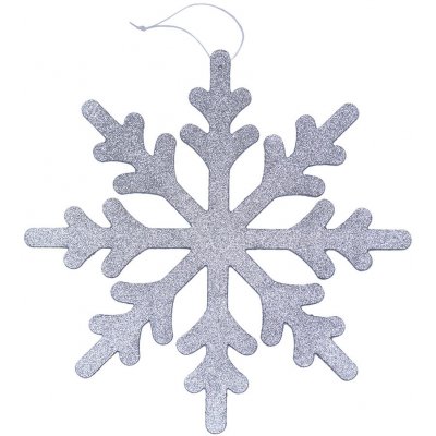 DECOLED Vločka IV, pr. 40 cm, stříbrná – Hledejceny.cz