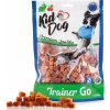 Pamlsek pro psa KIDDOG TRAINER GO mini kostičky s králíkem a brusinkami 250 g