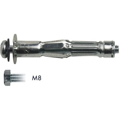 Kotva ocelová do dutých materiálů MHD-S MUNGO MHD-S M6x50/18 – Sleviste.cz