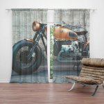 Sablio Závěs Motorka: 2ks 140x250cm – Hledejceny.cz
