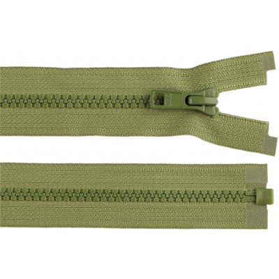 Kostěný zip YKK No 5 délka 70 cm bundový Varianta: 011 zelená khaki, Balení: 1 ks – Hledejceny.cz