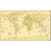 Nástěnné mapy Columbus Svět - nástěnná mapa TERRA 100 x 60 cm Varianta: bez rámu v tubusu, Provedení: laminovaná mapa v lištách