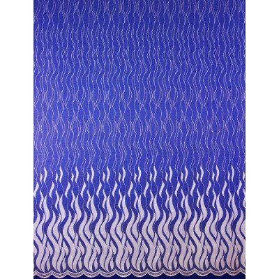 dovoz Turecko ZÁCLONA SKLENĚNÁ VLNA BÍLÁ 140 cm – Hledejceny.cz