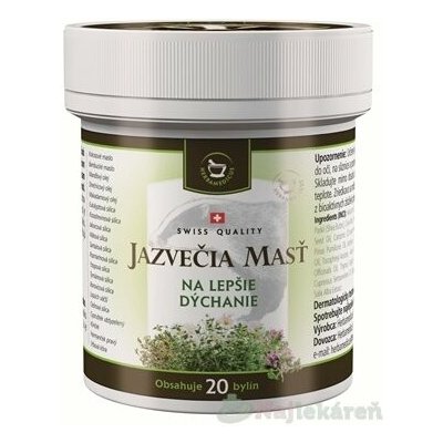 Jezevčí mast pro lepší dýchání 1x125 ml – Hledejceny.cz