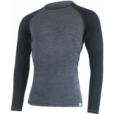 Lasting merino pánské triko Mario šedé – Hledejceny.cz