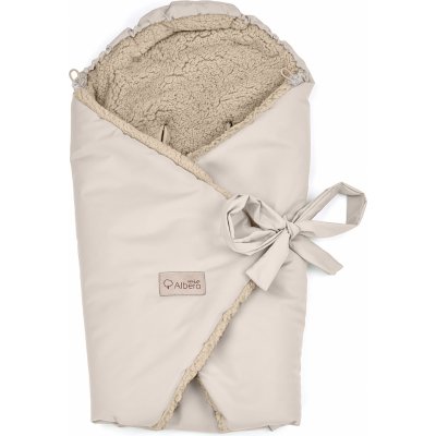 ALBERO MIO zavinovačka do autosedačky Teddy béžová – Zboží Dáma