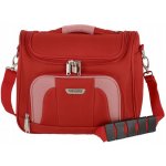 Friedrich-lederwaren Travelite 98492 Red Orlando Beauty Case – Hledejceny.cz