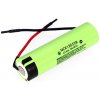 Baterie do e-cigaret LiitoKala NCR18650B 3400mAh s drátovými vývody