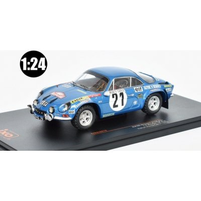 IXO Renault Alpine A110 21 Rallye Monte Carlo J.P.Nicolas/M.Vial Models 1:24