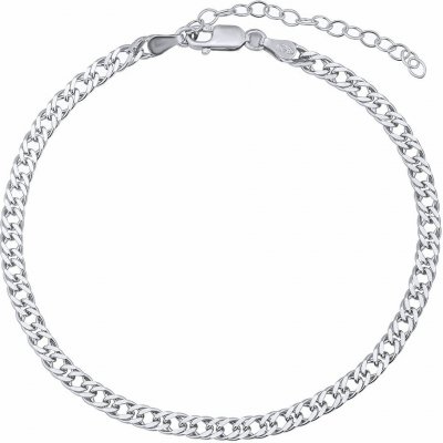 SILVEGO Stříbrný řetízek na nohu TTT2RBMB4A – Zboží Mobilmania