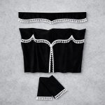 Záclonky do kamionu s třásněmi – velká sada (bordura + boční díly + zadní díl) – Zboží Mobilmania