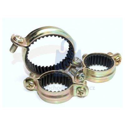 Objímka potrubní lehká s gumovou vložkou, pozinkovaná 10 - 12 mm 1/8 inch - hobby balení, balení 1 ks – Hledejceny.cz