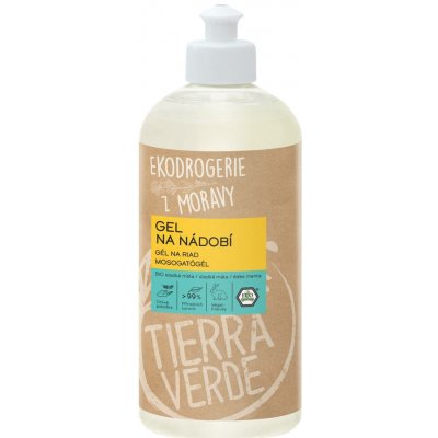 Tierra Verde Gel na nádobí BIO sladká máta 500 ml – Sleviste.cz