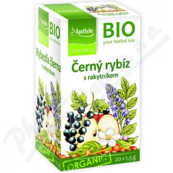 Apotheke BIO Ovocný s černým rybízem 20 x 1,5 g