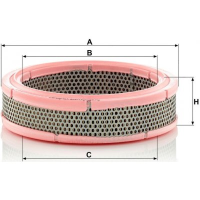 MANN-FILTER Vzduchový filtr MANN C2443 (MF C2443) – Hledejceny.cz