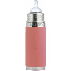 Pura kojenecká termo láhev Rose 260 ml