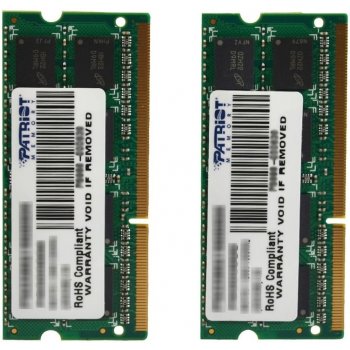 Patriot Signature Line SODIMM DDR3 8GB 1333MHz CL9 (2x4GB) PSD38G1333SK