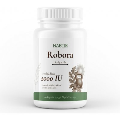 Nartis Robora – svaly a síla 60 kapslí – Hledejceny.cz