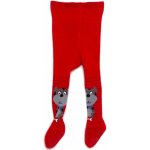 Wolf dětské punčocháče P2910 s protiskluzem červená – Zboží Dáma