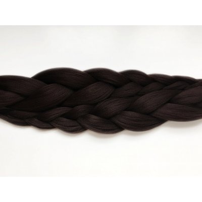 Kanekalon Easy Braid a Miss Rola Barva: 33 (velmi tmavě hnědá, s nádechcem do červena), Značka: Miss Rola – Sleviste.cz