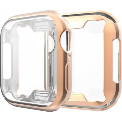 AW Silikonový case na Apple Watch Velikost sklíčka: 38mm, Barva: Rose Gold IR-AWCASE132 – Zboží Mobilmania