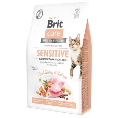 Brit Care Cat GF Sensitive Healthy Digestion 2 kg