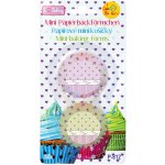 Alvarak papírové košíčky na pralinky Zelené a fialové s květinami 50ks 3.2x2 cm – Zboží Dáma