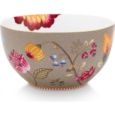 PIP Studio Miska Blooming Tales Fantasy khaki 15 cm – Hledejceny.cz