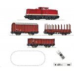 Roco z21 start set s dieselovou lokomotivou řady 110 a nákladním vlakem DR 5110009 – Zboží Dáma