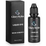 GloryStyles barva na obočí a řasy středně hnědá 15 ml – Zboží Dáma
