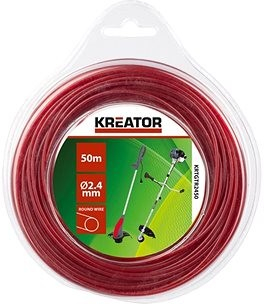 KRTGTR2450 - Struna kulatá 2,4 mm x 50 m