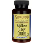 Swanson Mineral Citrate Complex Vápník, hořčík, zinek, draslík 60 kapslí – Hledejceny.cz
