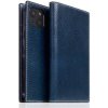 Pouzdro a kryt na mobilní telefon Pouzdro SLG Design D+ Italian Temponata Leather iPhone 14 Plus - modré