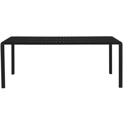 ZUIVER VONDEL 168,5 X 87 cm Černý kovový zahradní jídelní stůl – Hledejceny.cz